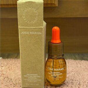 JOSIE MARAN Argan Oil with Orange Dropper and Brown Bottle